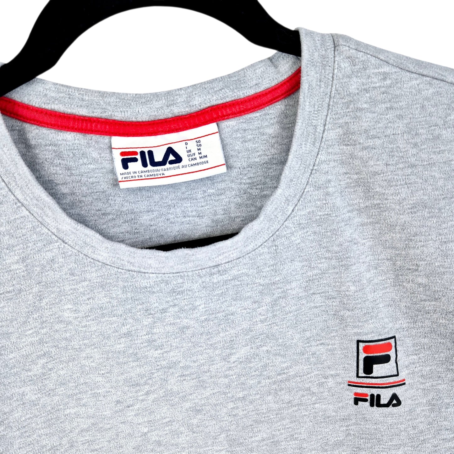 FILA Grey Crewneck Sweater Size M