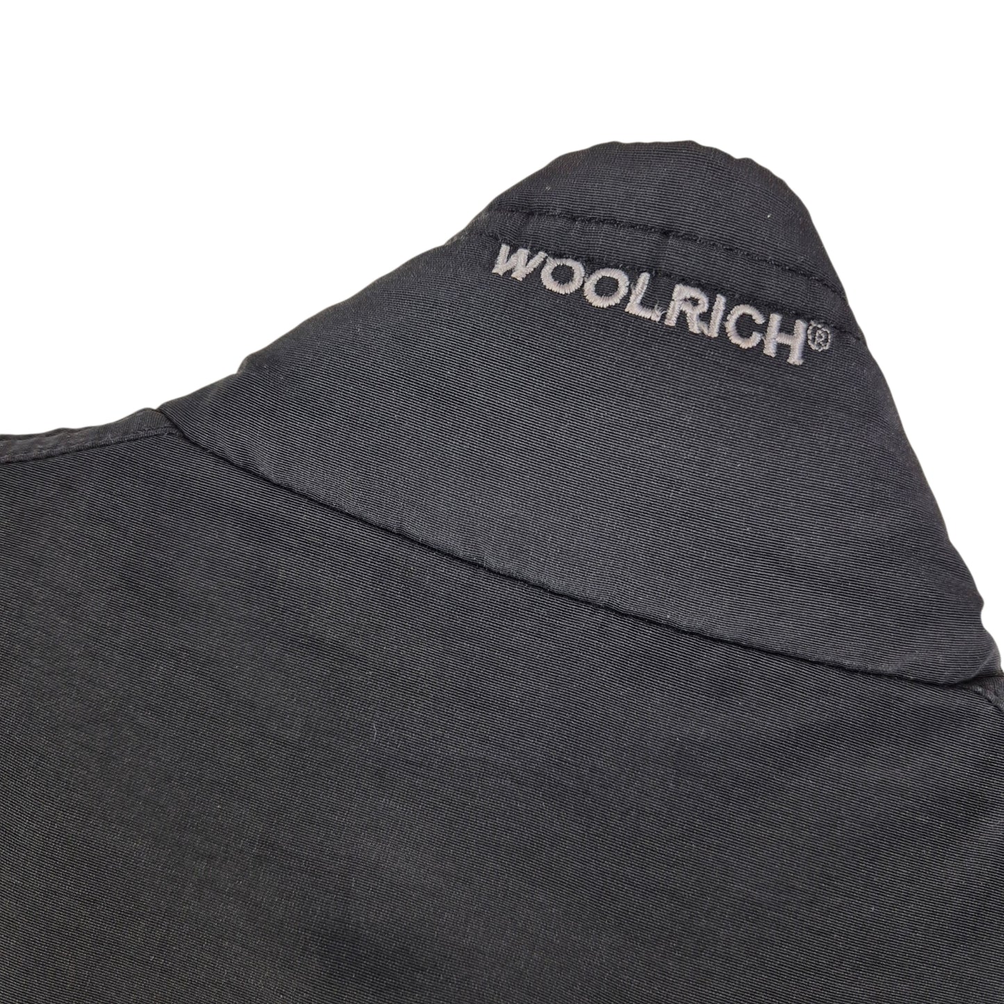 Woolrich Black Duck Down Puffer Vest Size L