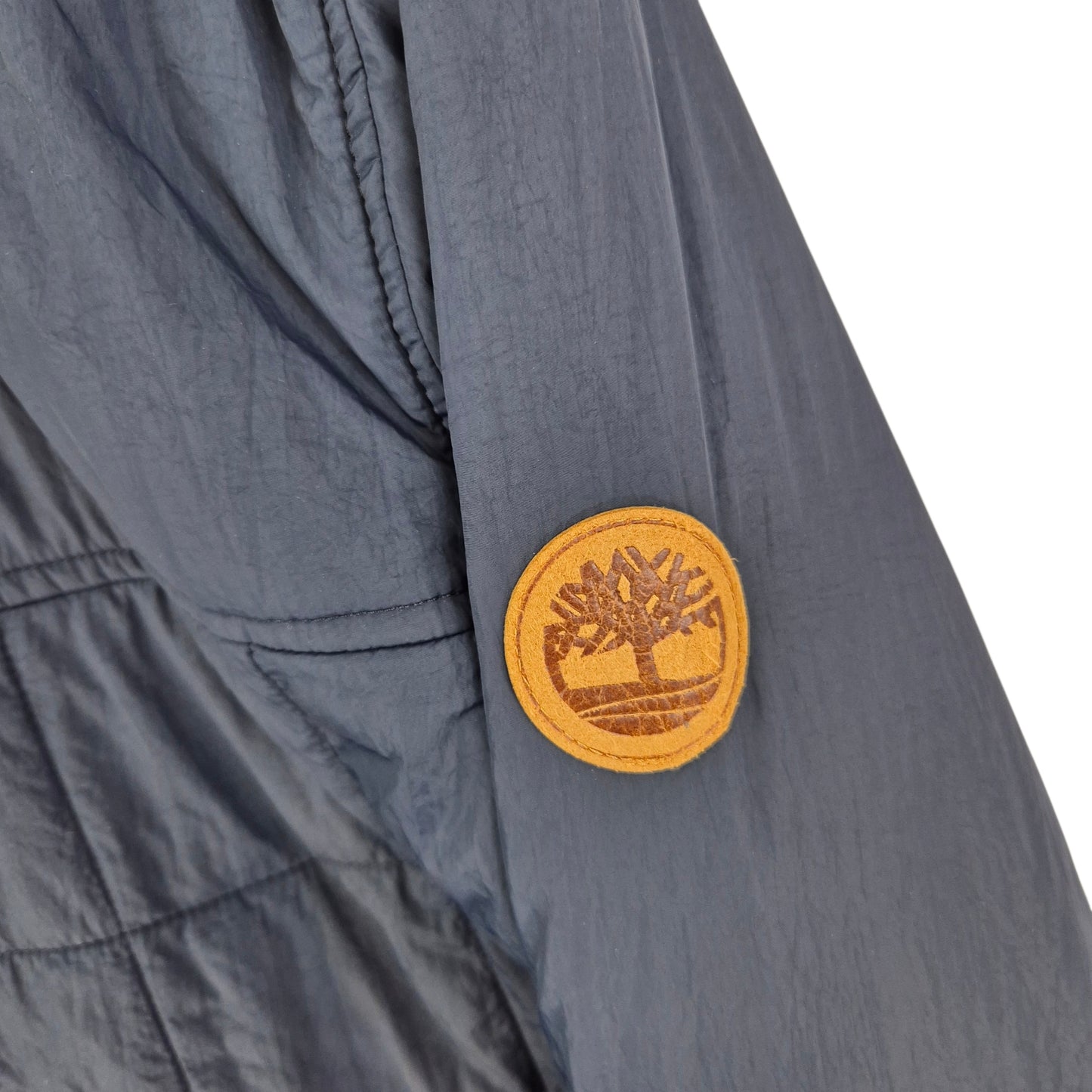 Timberland Dark Blue Padded Bomber Jacket Size S