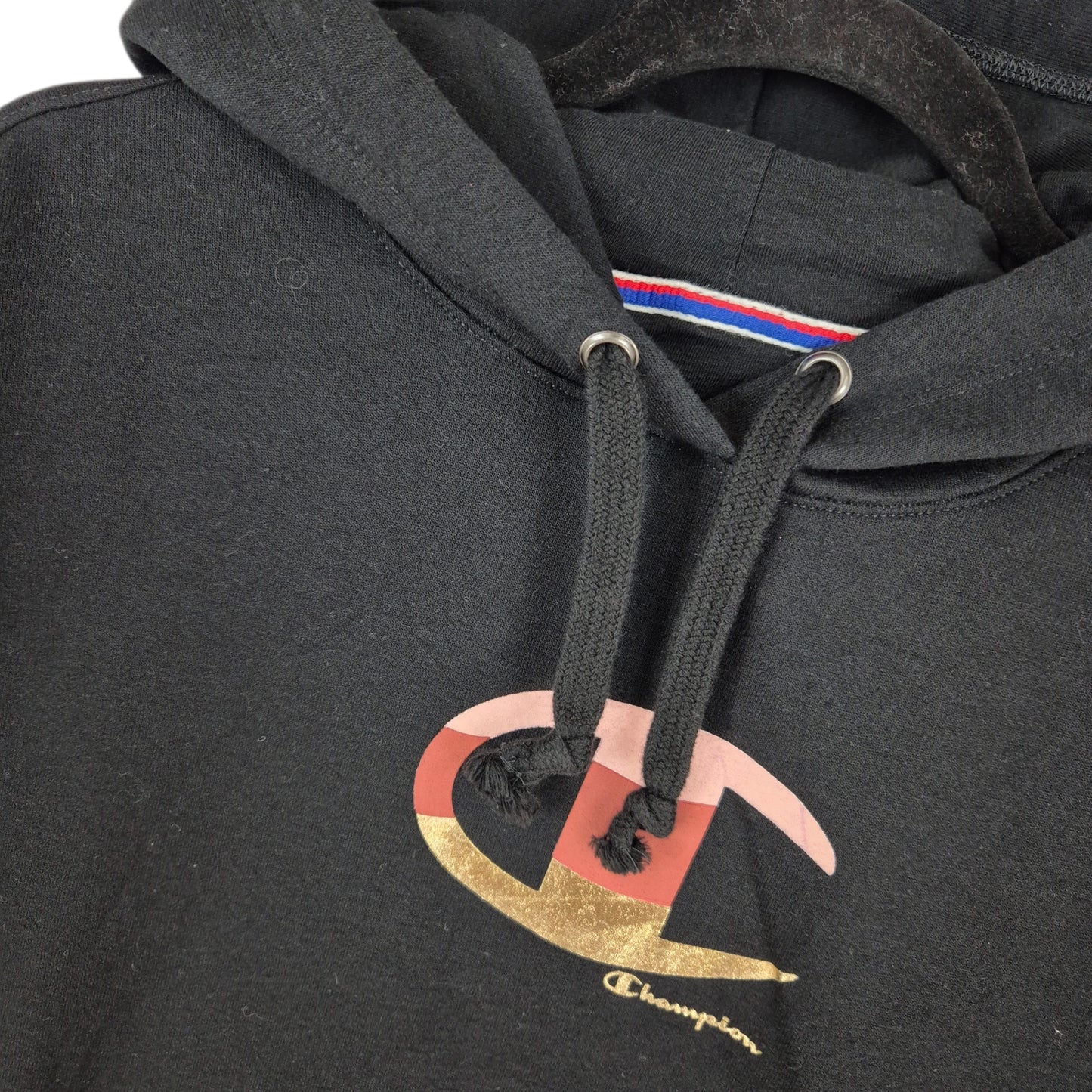 Champion Black Hoodie Size M