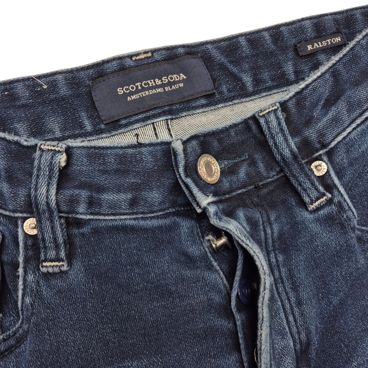 Scotch & Soda Jeans Dark Blue Ralston Slim Stretch Denim W31