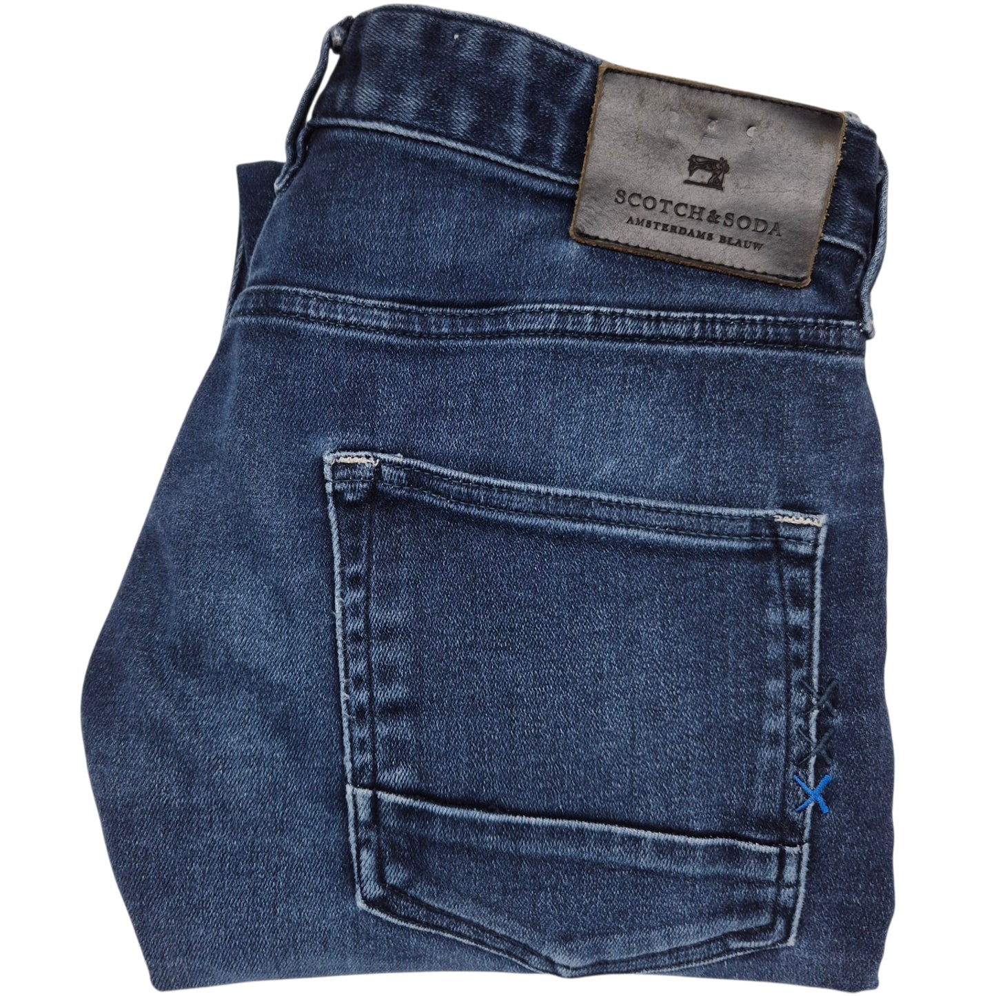 Scotch & Soda Jeans Dark Blue Ralston Slim Stretch Denim W31