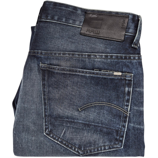 G Star Raw Jeans Dark Blue Slim Tapered Denim W37