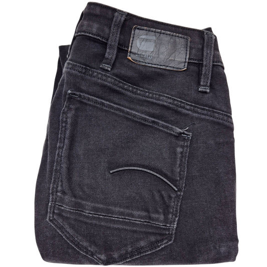 G Star Jeans Womens Black Super Skinny Denim W26