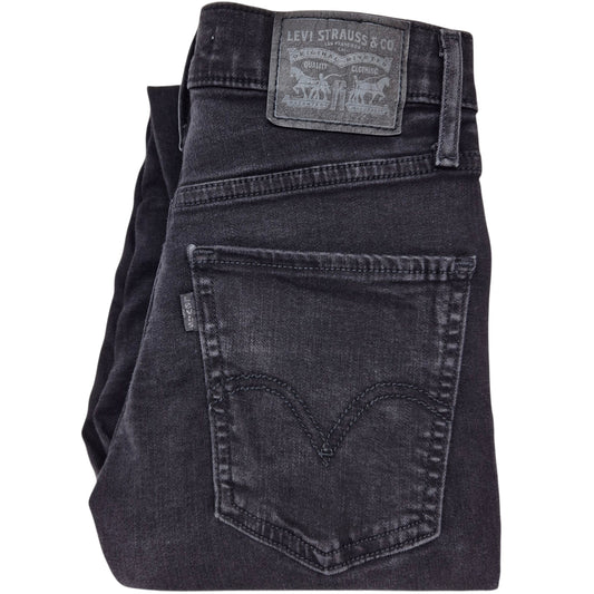 Levis Jeans Womens Black Mile High Super Skinny Denim W24