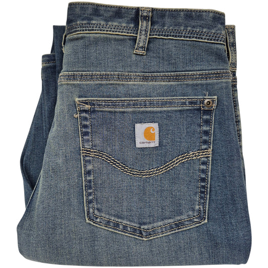 Carhartt Womens Blue Stretch Bootcut Denim W31