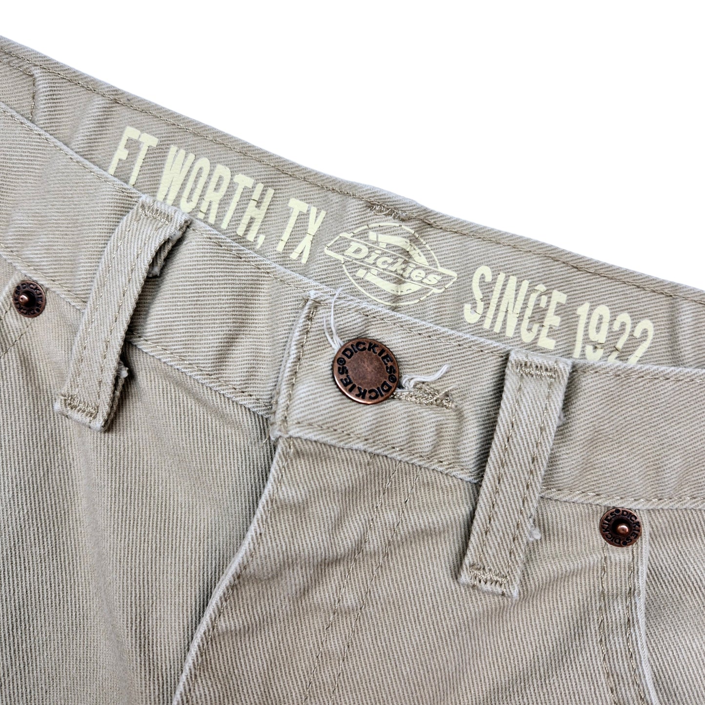 Dickies Jeans Light Brown Skinny Denim W32