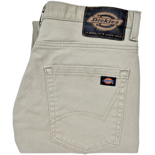 Dickies Jeans Light Brown Skinny Denim W32