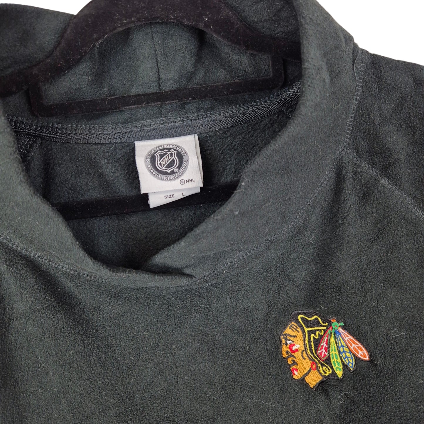 NHL Chicago Blackhawks Womens Fleece Jumper Size L