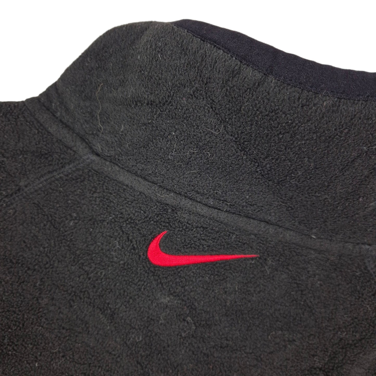 Vintage Nike Bauer 2000's Black Canada Hockey Fleece Jumper Size L