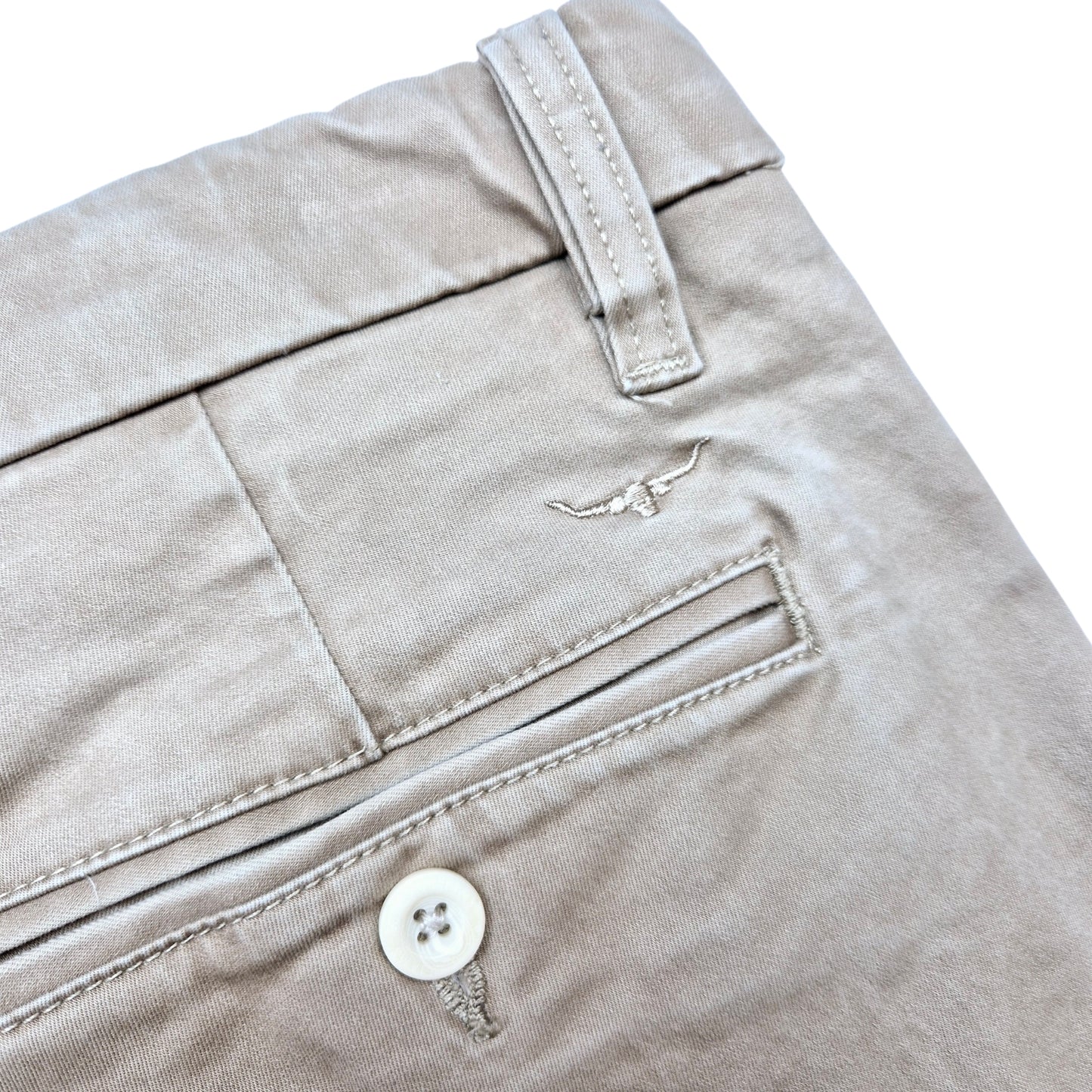 RM Williams Light Brown Slim Chino Pants W32