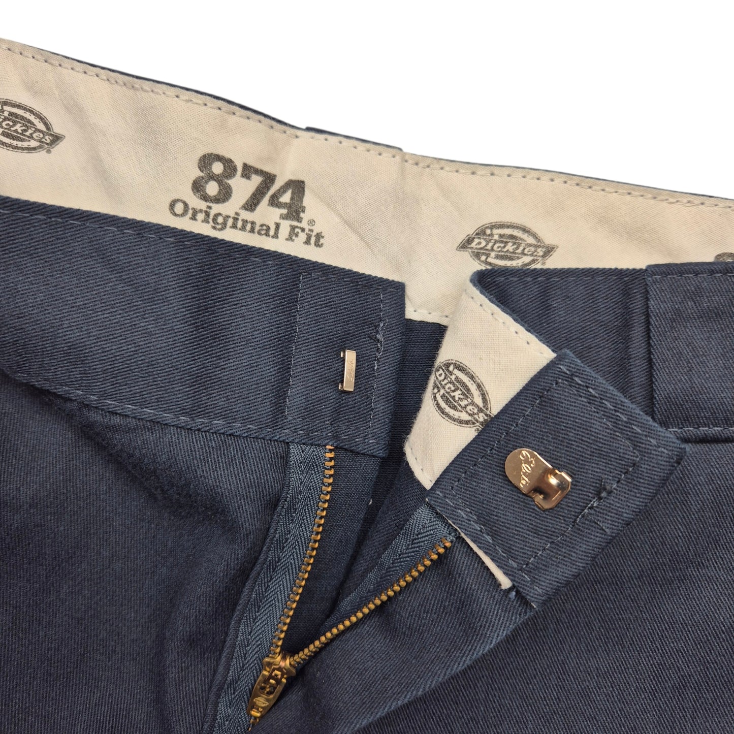 Dickies 874 Dark Blue Original Fit Rigid Chino Pants W42