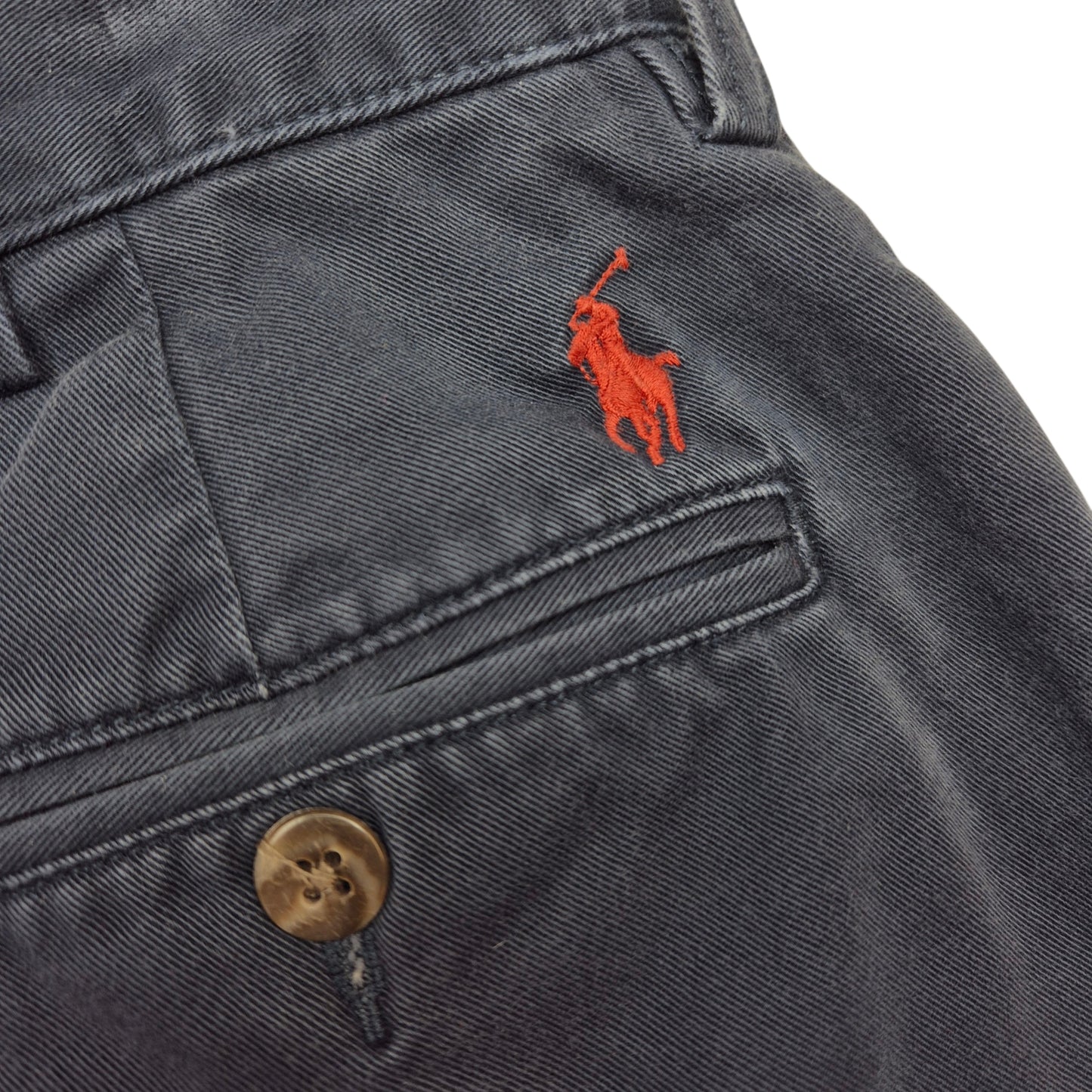 Vintage Polo Ralph Lauren 90's Dark Blue Ethan Chino Pants W34