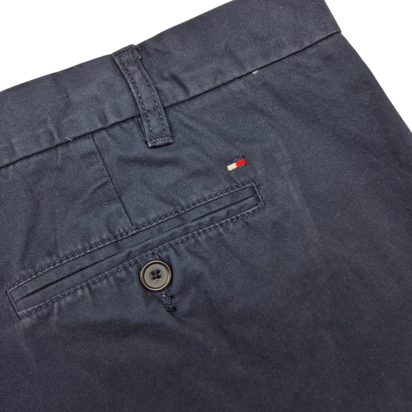 Tommy Hilfiger Dark Blue Cotton Chino Pants W42