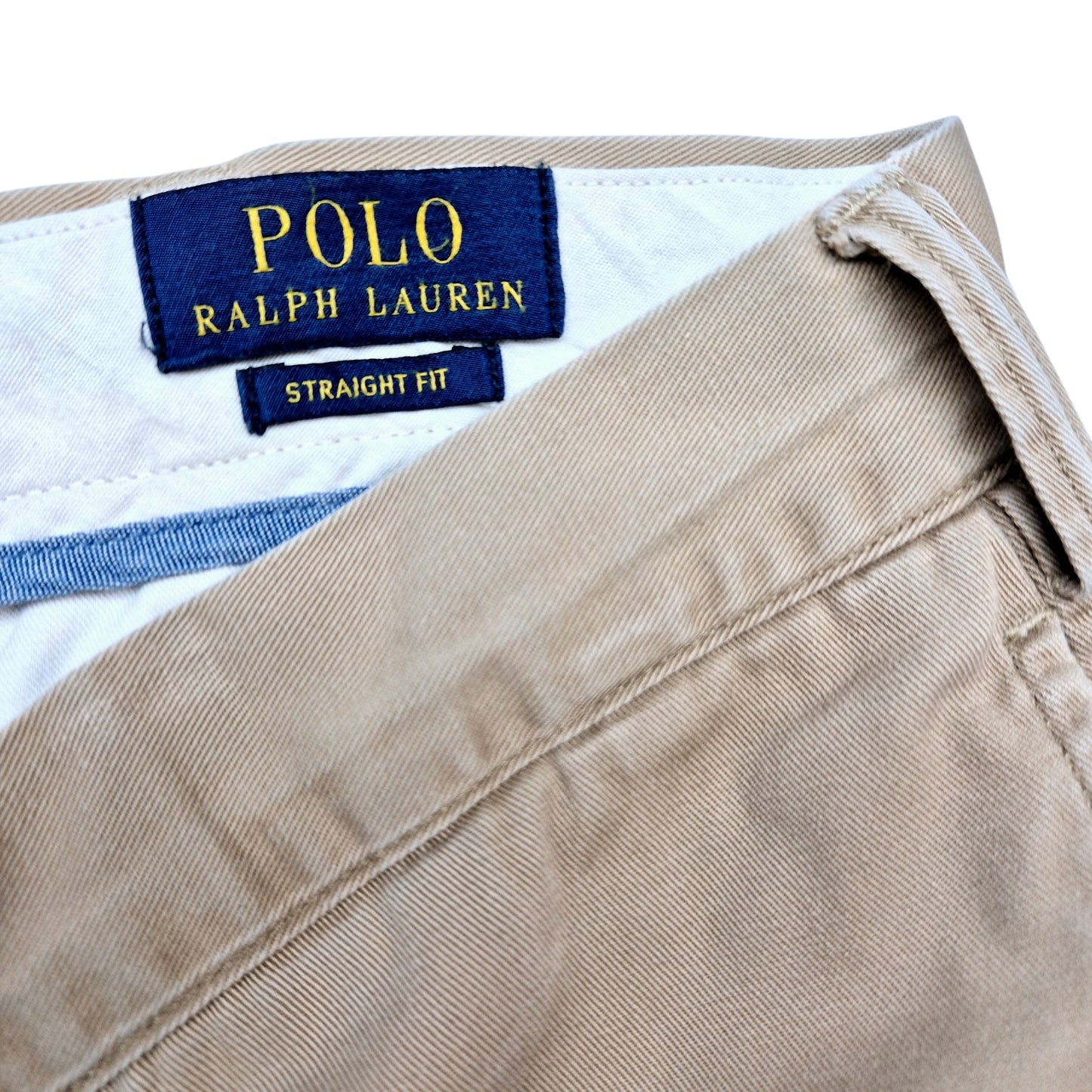 Polo Ralph Lauren Light Brown Straight Fit Chino Pants W38