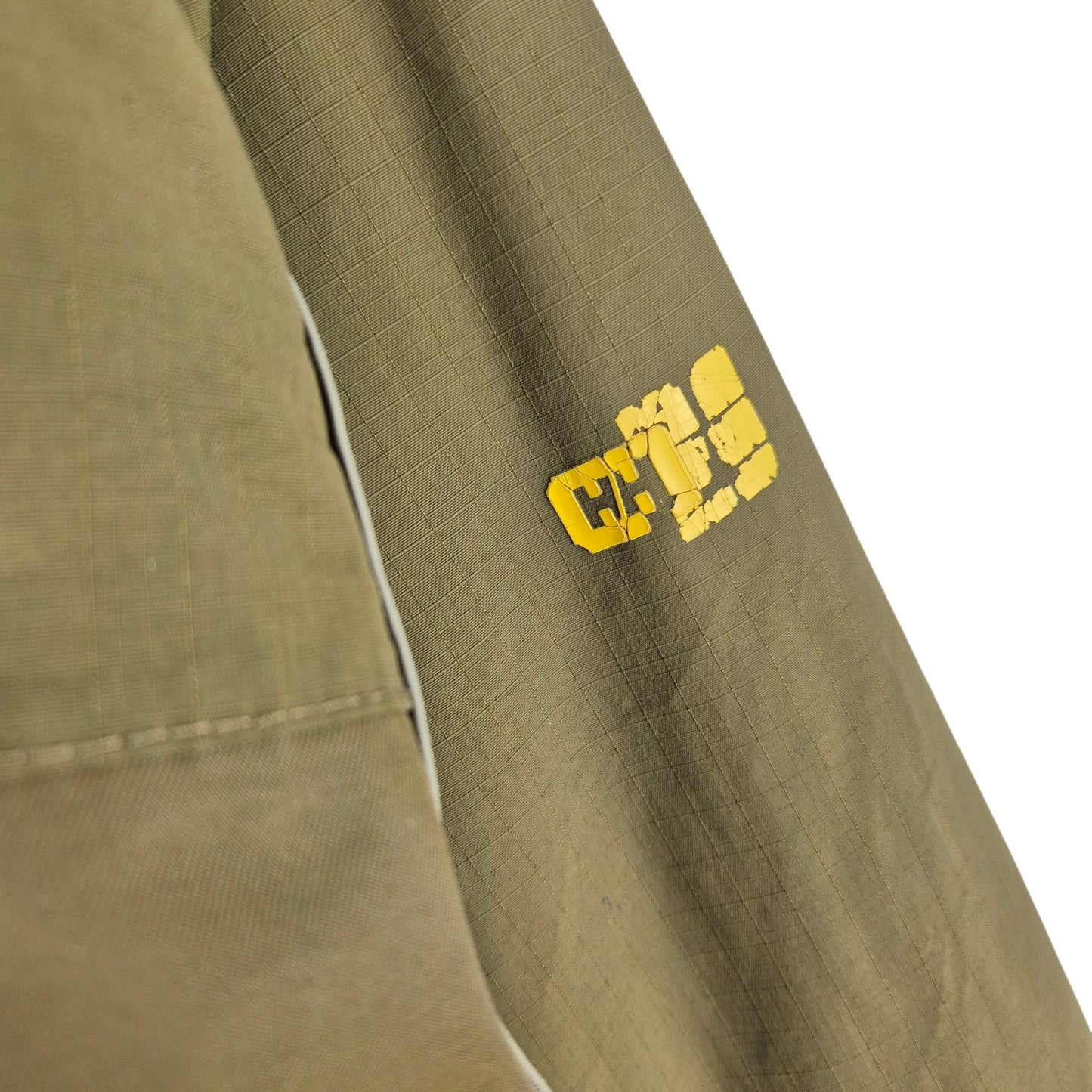 Helly Hansen Olive Green Heavy Nylon Jacket Size XL