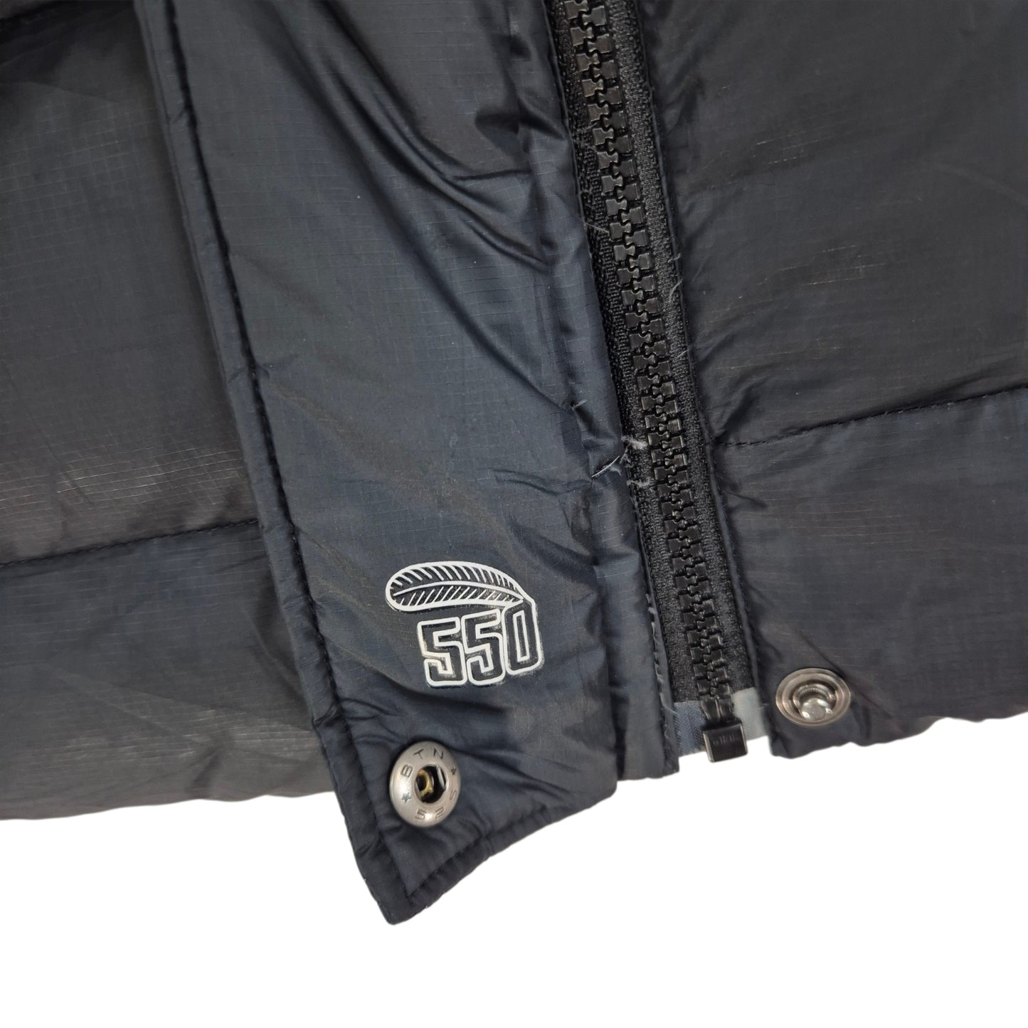 Vintage Nike 2000's Womens Black Puffer Vest Size L