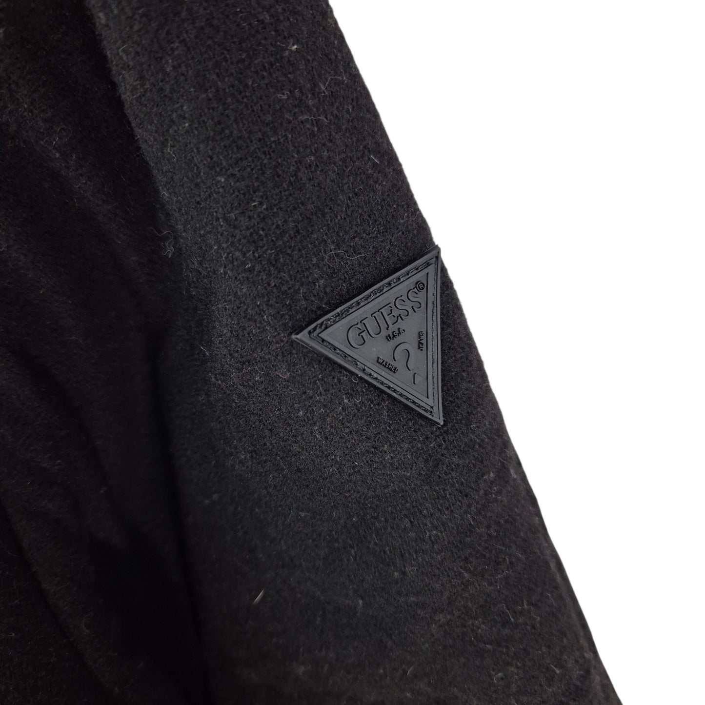 Guess Black Quilted Bomber Jacket Size 2XL