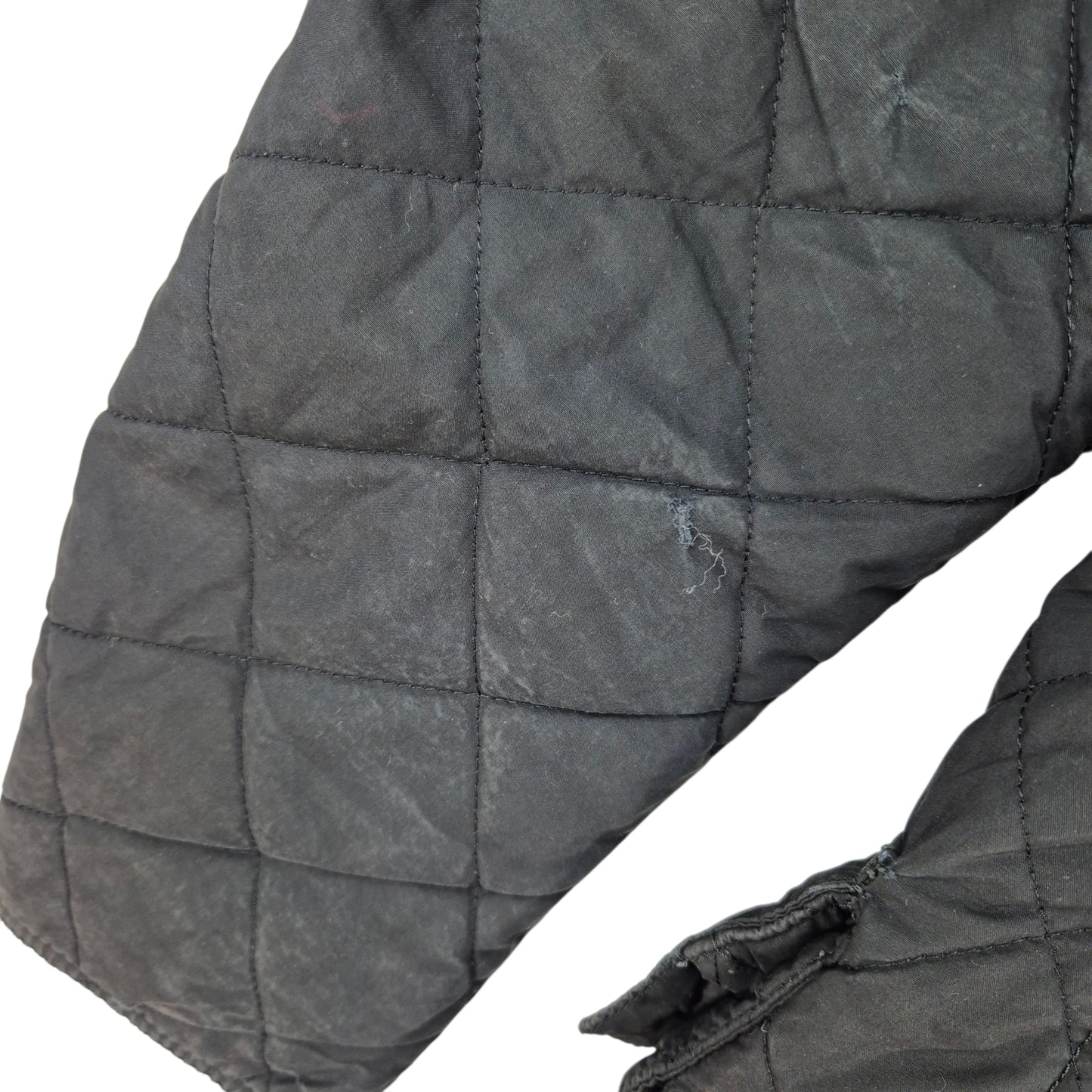 Barbour Black Padded Jacket Size M