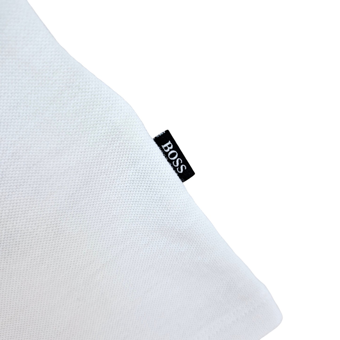 Hugo Boss White Stretch Cotton Polo Shirt Size XL