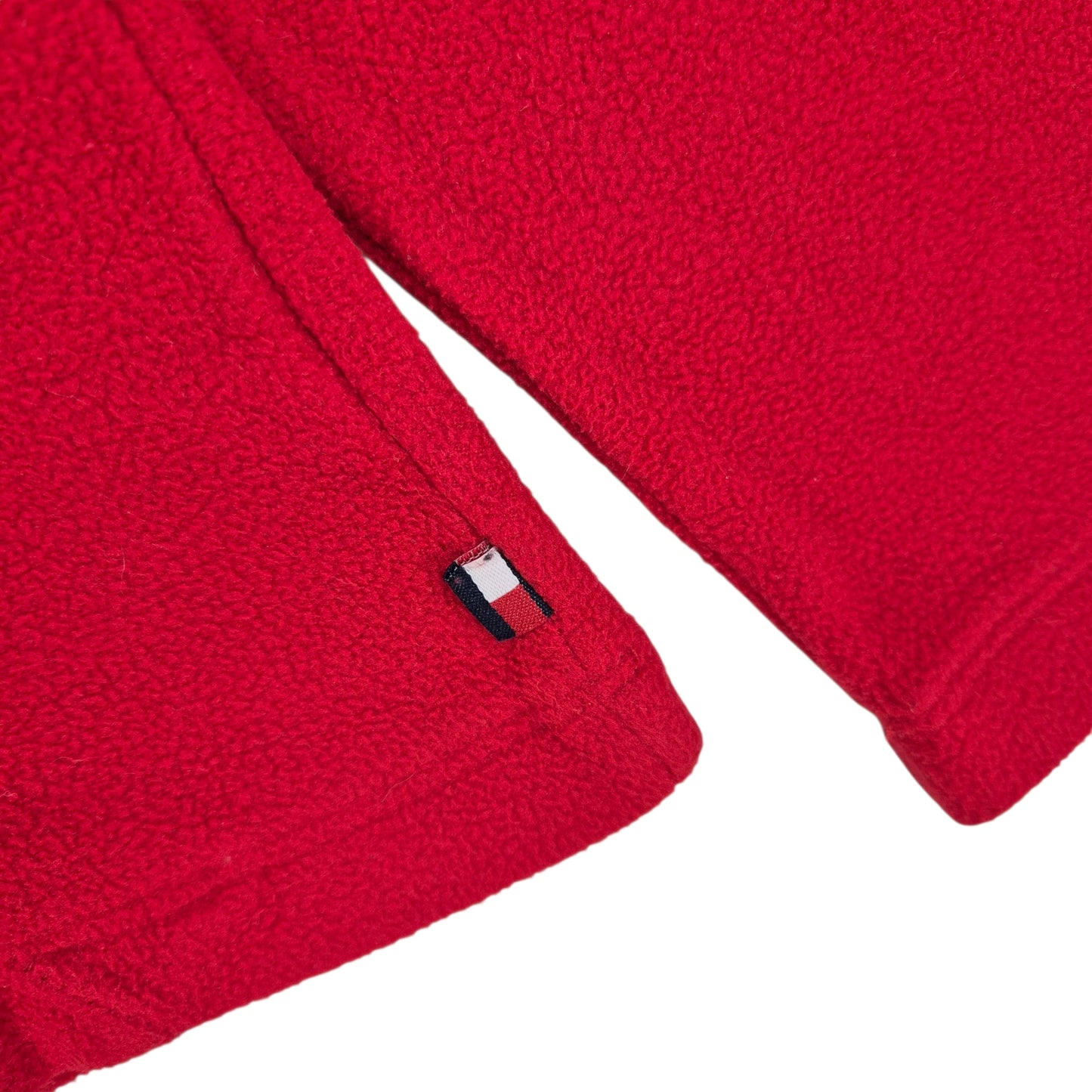 Tommy Hilfiger Sleepwear Womens Red Fleece Jumper Size L