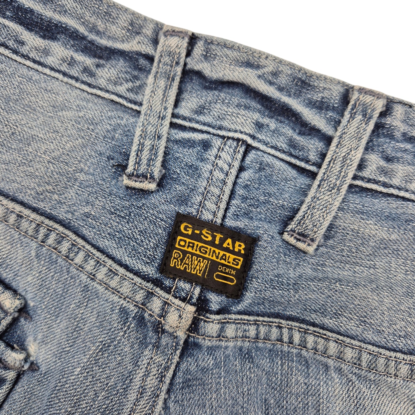 G Star Raw Jeans Blue Heavy Cargo Denim W32