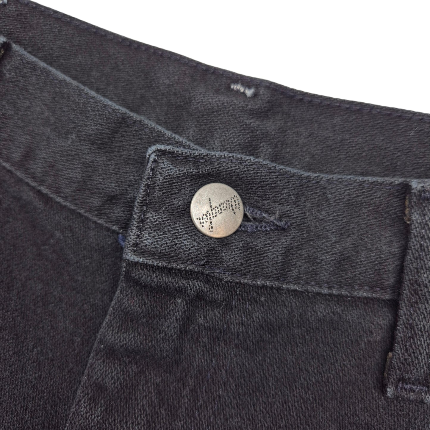 Vintage Wrangler Jeans 80's Womens Black Heavy Rigid USA Made Denim W29