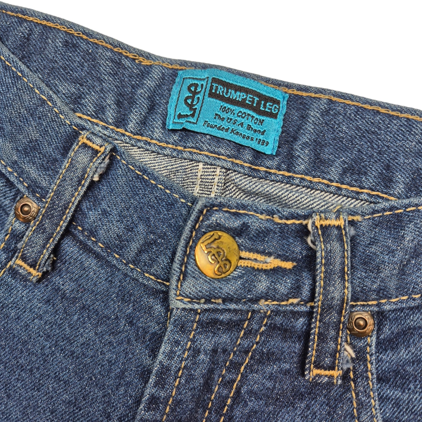 Vintage Lee Jeans 90's Womens Blue Australia Made Denim W26