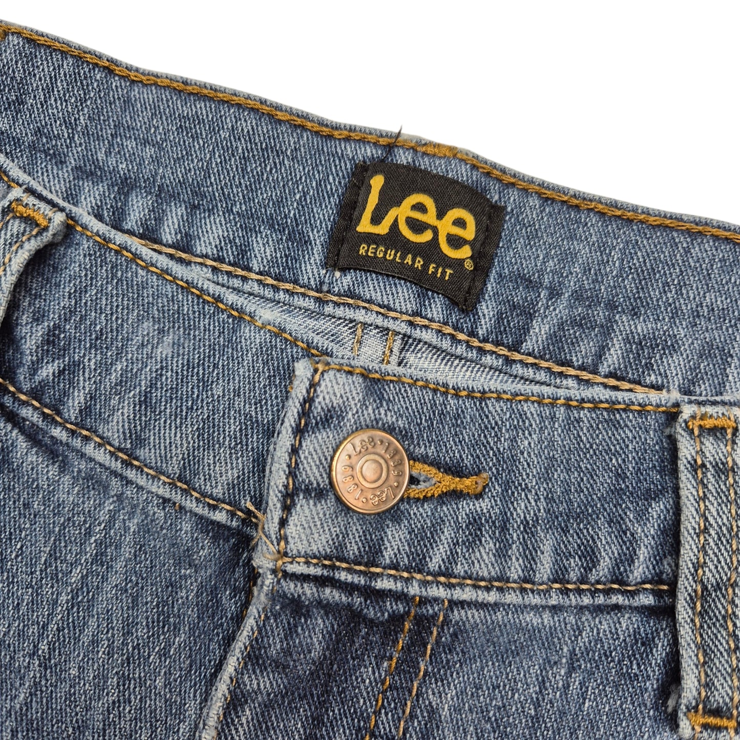 Vintage Lee Jeans Blue Regular Fit Denim W36