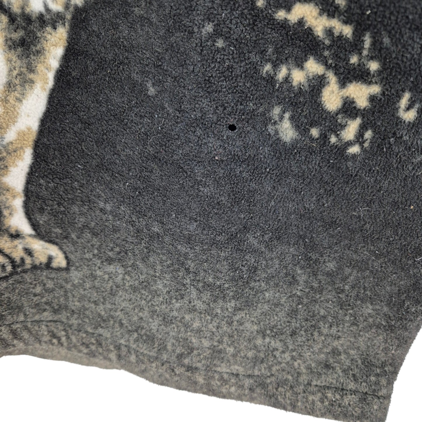 Vintage Alaska 80's Brown USA Made Fleece Jumper Size XL