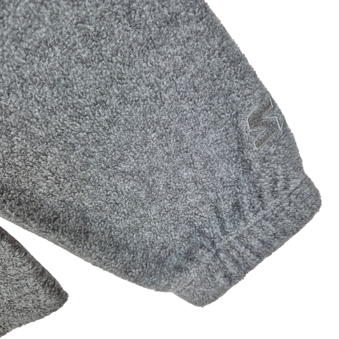 Starter Light Grey Fleece Zip Jumper Size S