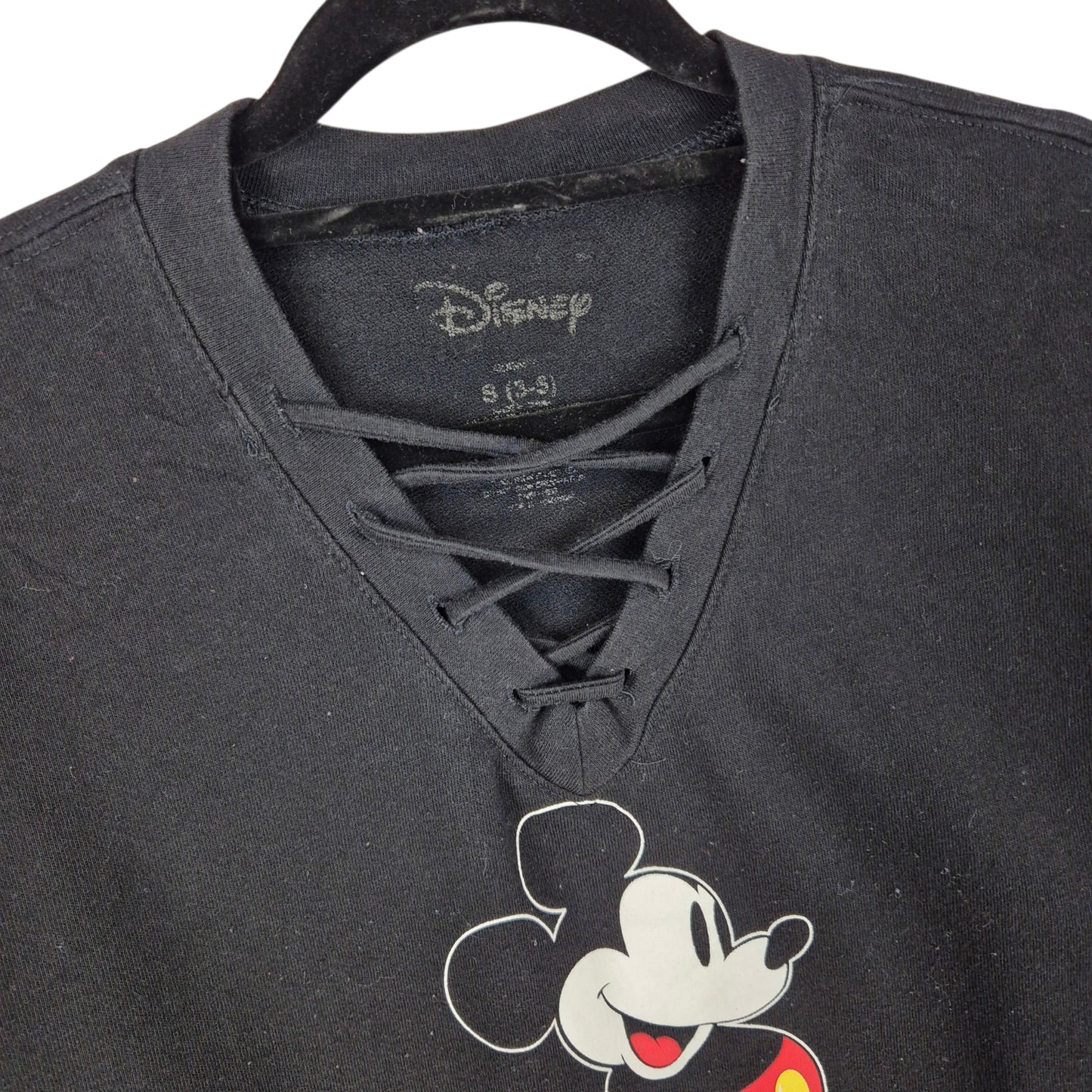 Disney Mickey Mouse Black Sweater Size S