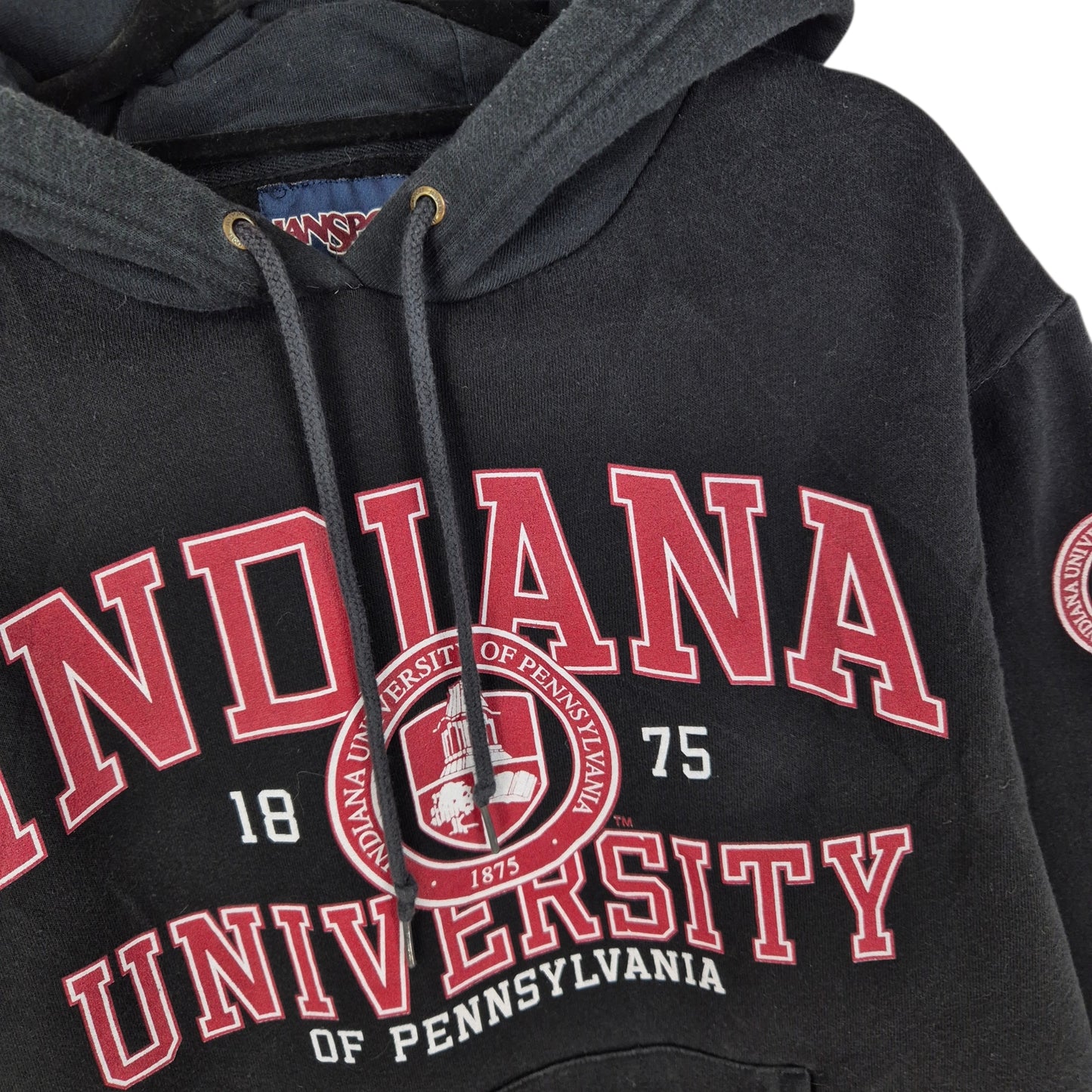 Jansport Indiana University Alumni Black Hoodie Size S