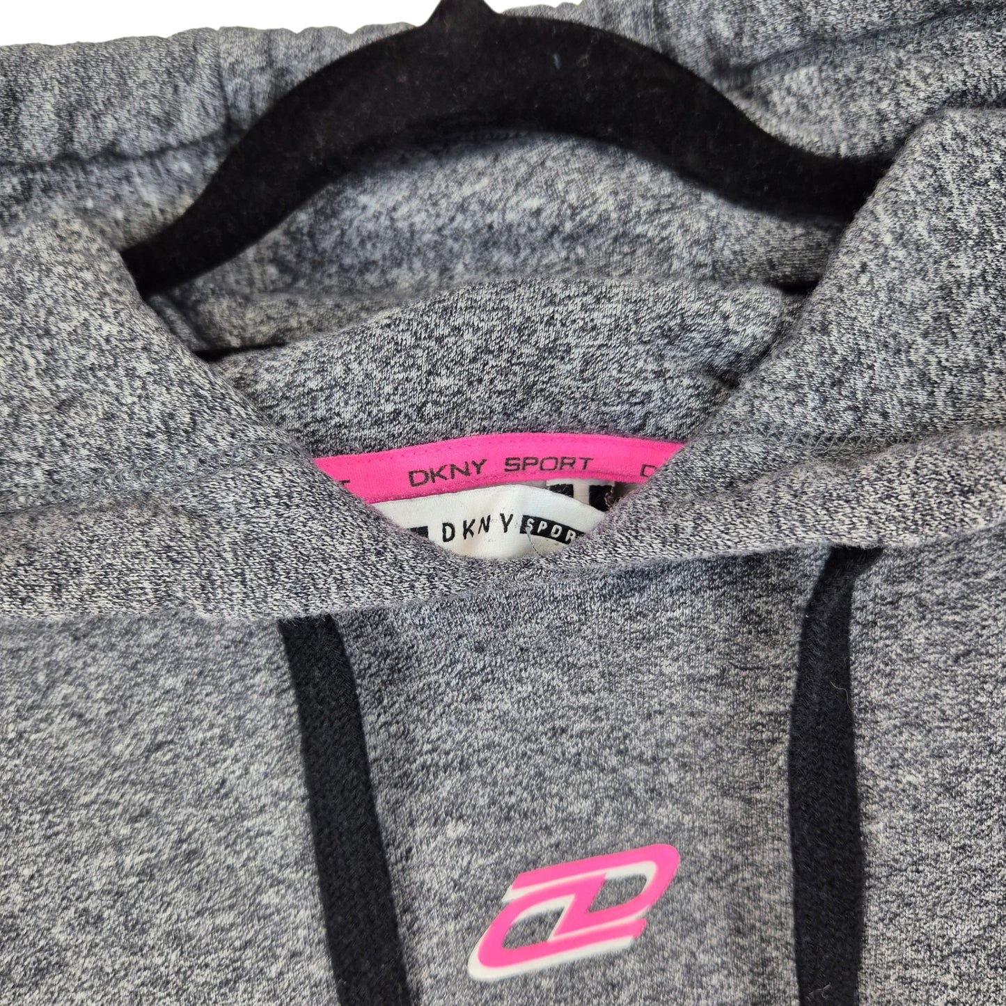 DKNY Sport Womens Grey Hoodie Size L
