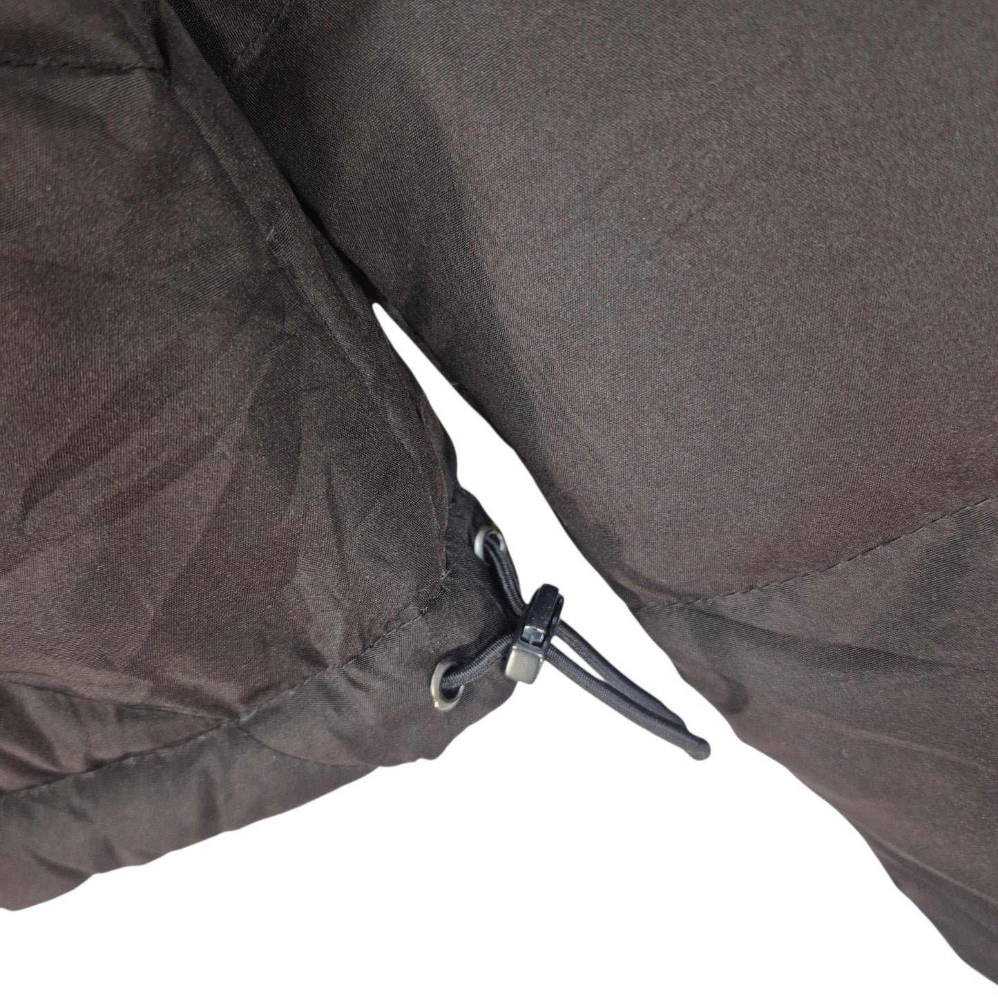 Calvin Klein Womens Dark Brown Puffer Down Jacket Size M