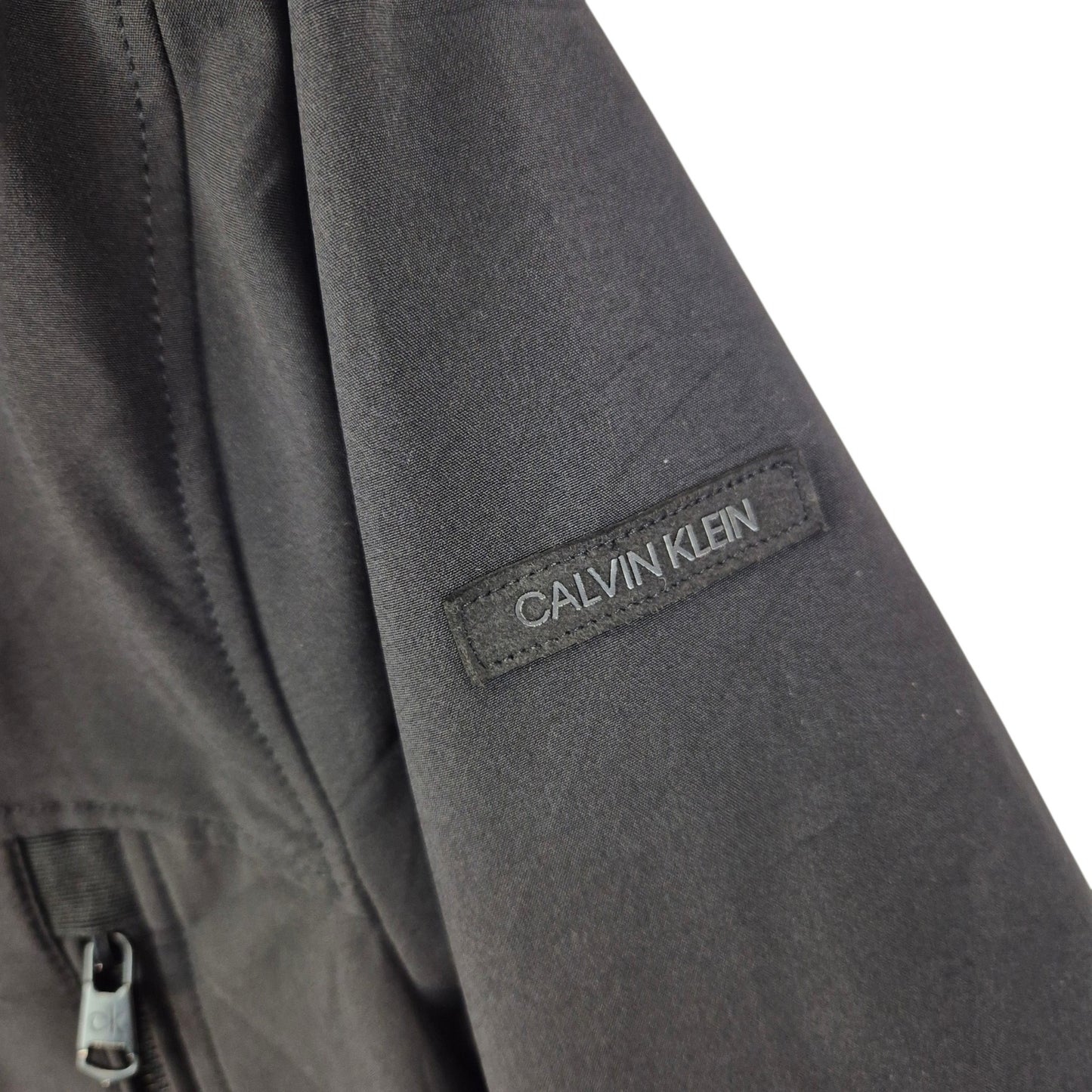Calvin Klein Black Heavy Fleece Insulated Jacket Size L