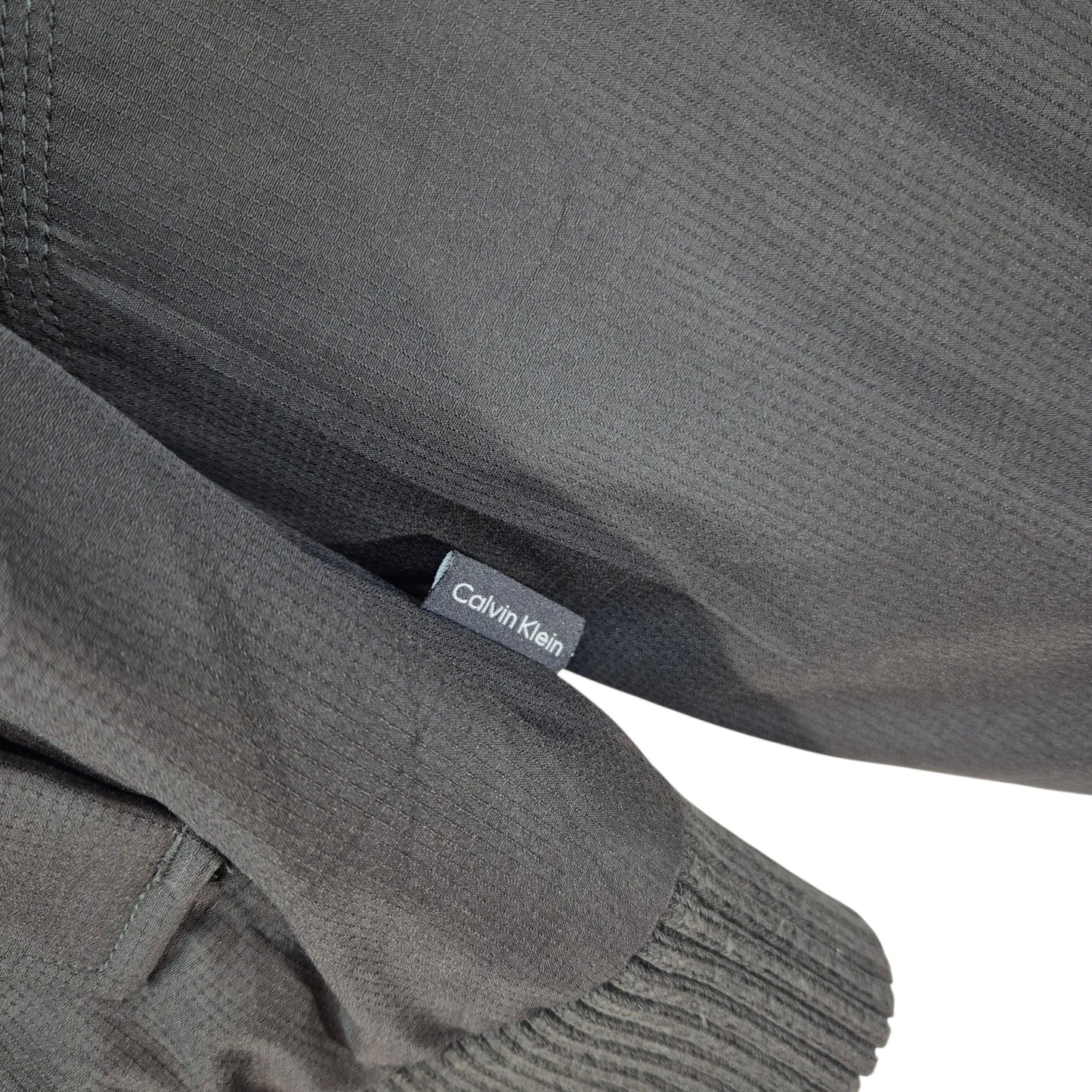 Calvin Klein Dark Grey Heavy Quilted Jacket Size L