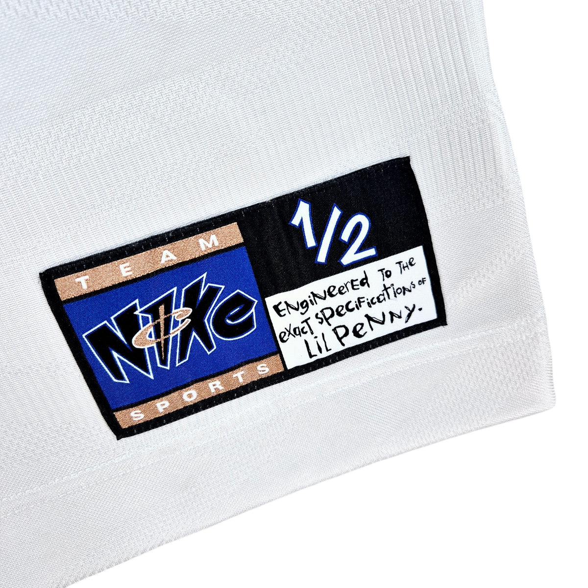 Nike Dri-Fit Lil' Penny White Premium Basketball Jersey Size L