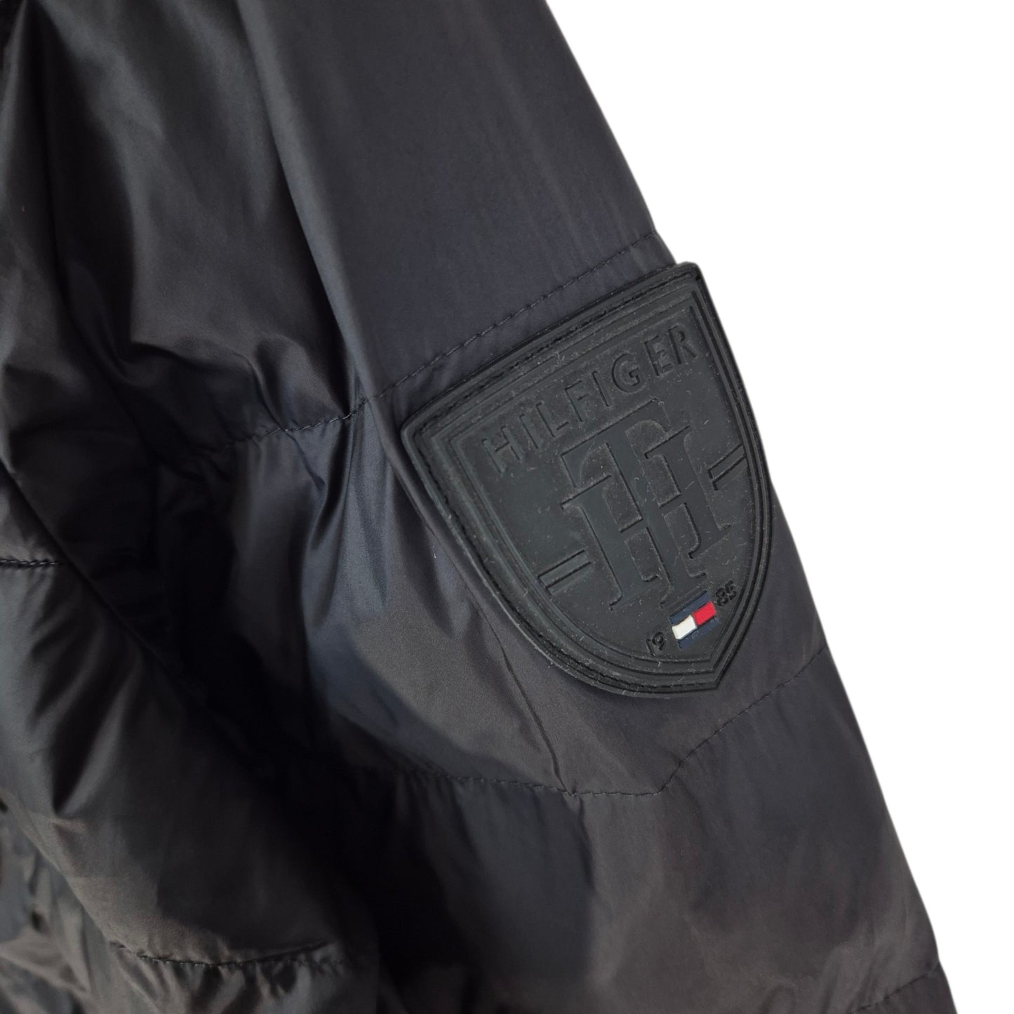 Tommy Hilfiger Womens Black Padded Jacket Size L
