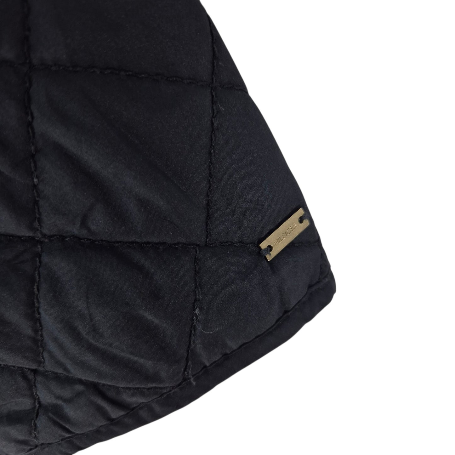 Tommy Hilfiger Womens Black Padded Jacket Size S