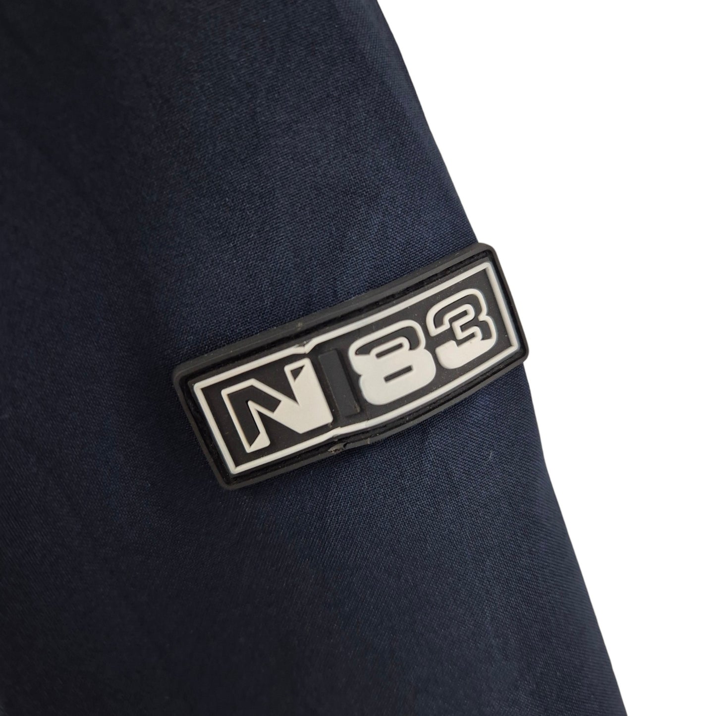 Nautica Dark Blue Fleece Insualted Windbreaker Jacket Size L