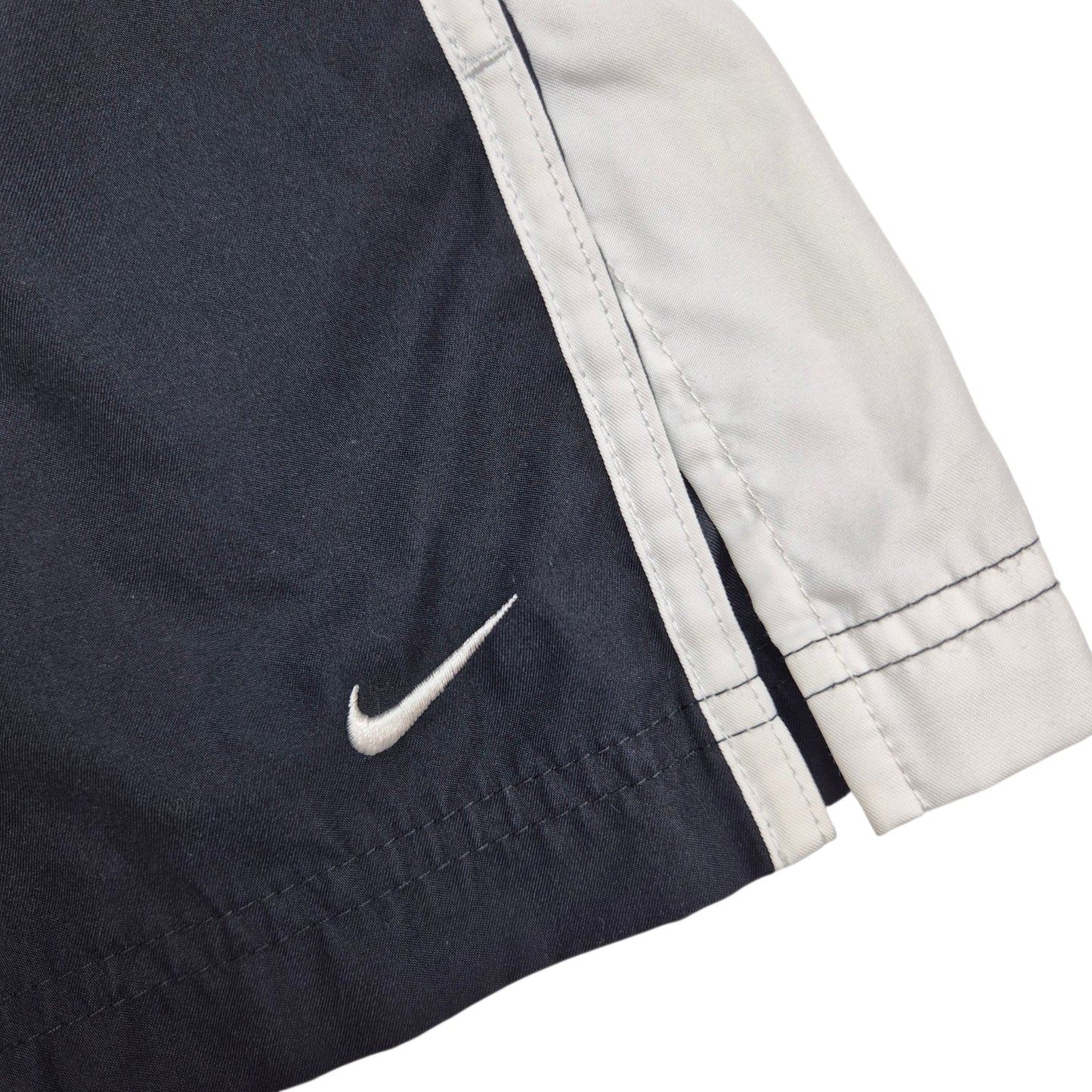 Vintage Nike 2000's Womens Black & White Track Pants Size M