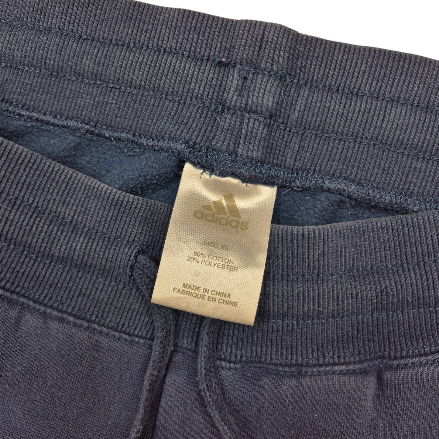 Vintage Adidas 2000's Womens Dark Blue Track Pants Size XS
