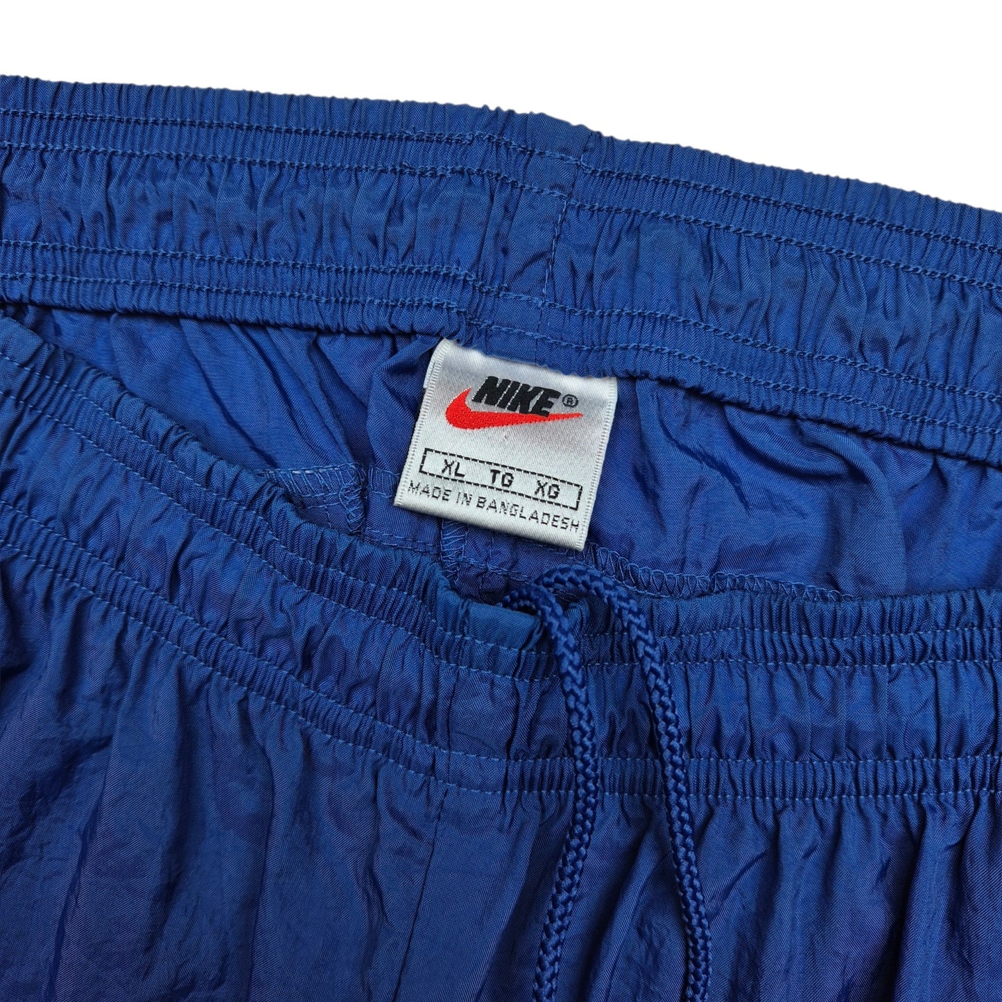 Vintage Nike 90's Blue Parachute Track Pants Size XL