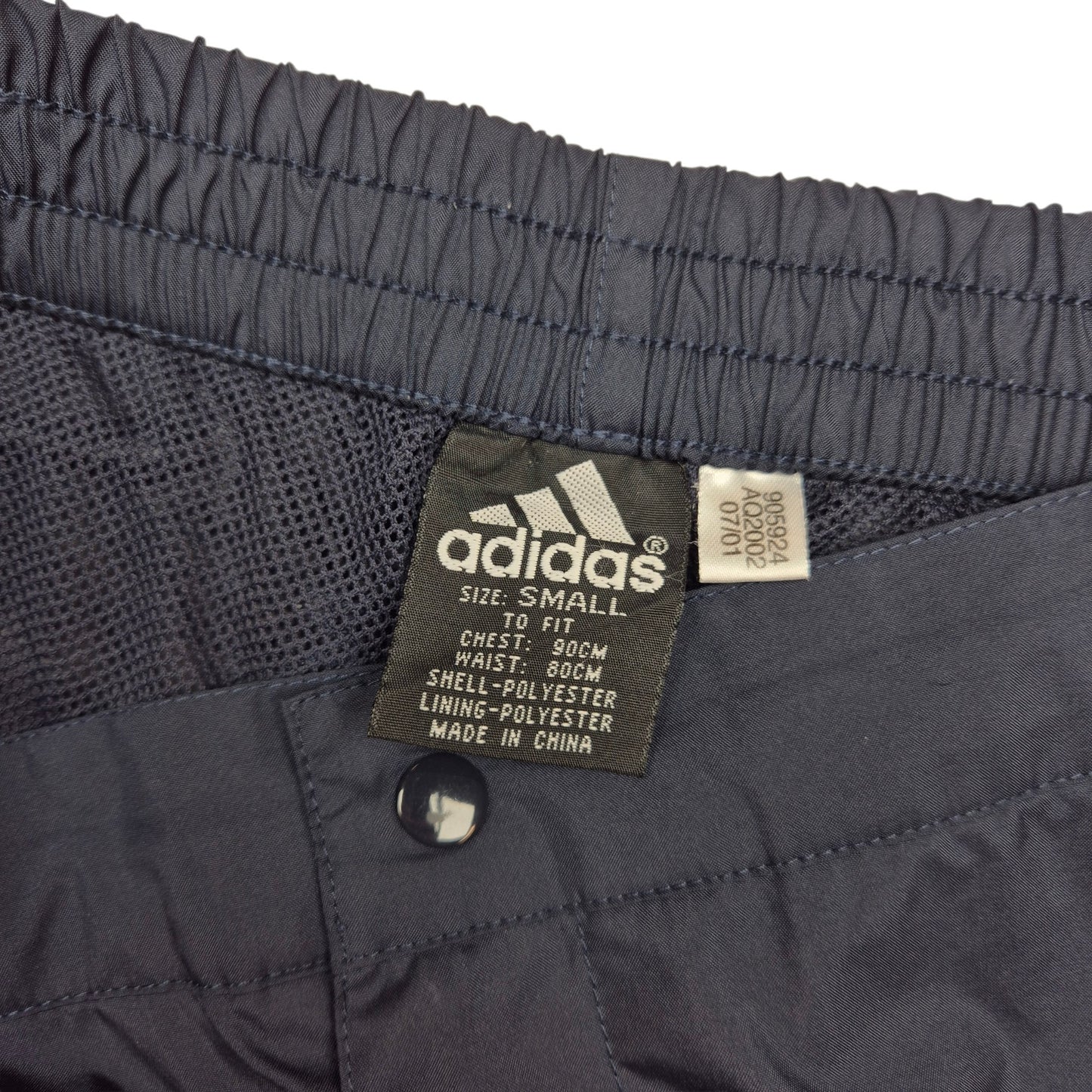 Vintage Adidas 90's Dark Blue Track Pants Size S