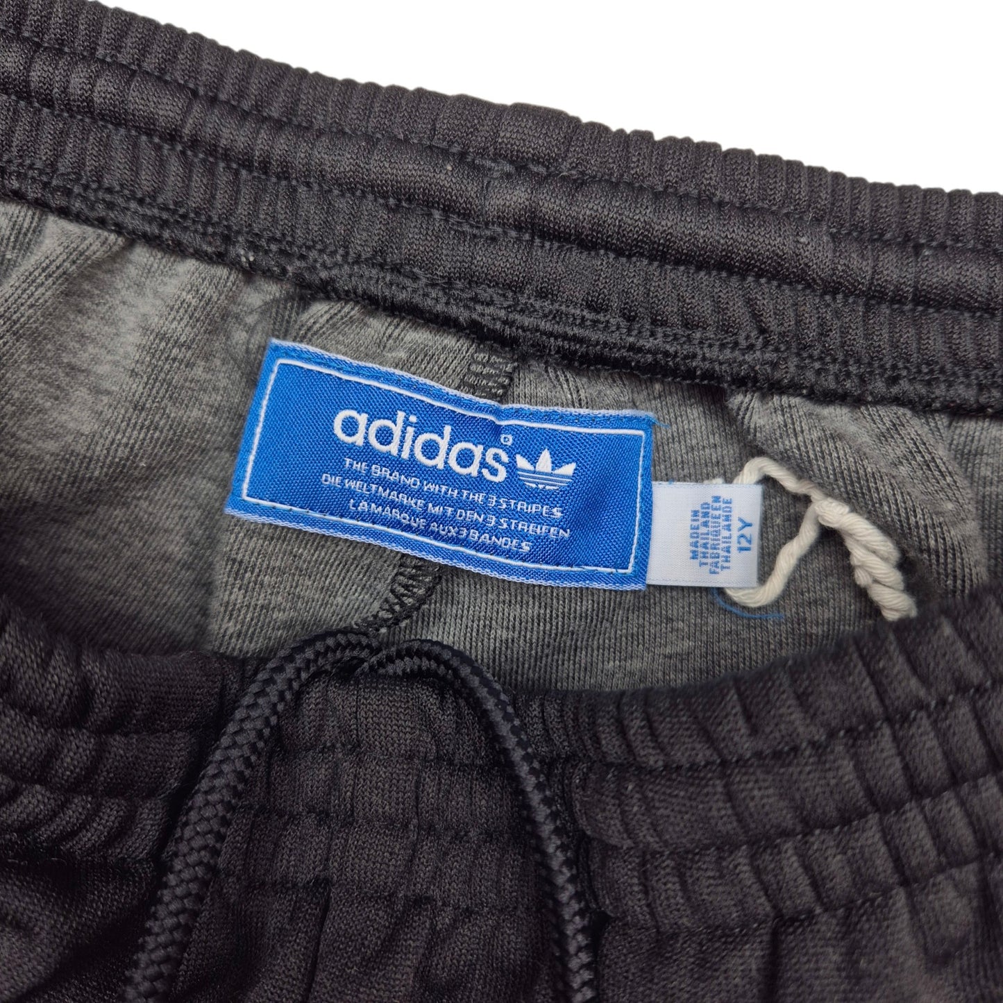 Adidas Black Track Pants Size Juniors 12Y