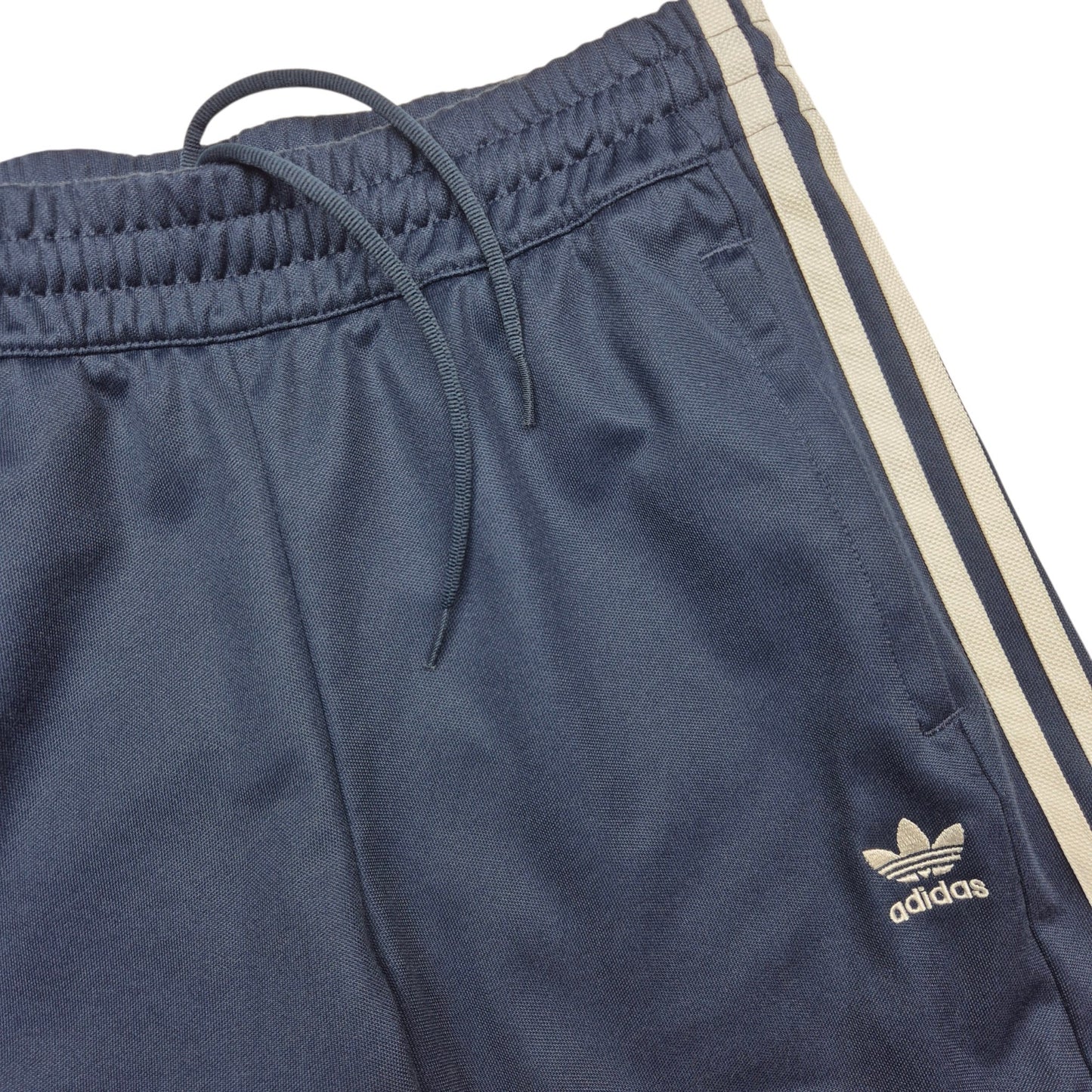 Adidas Dark Blue Snap On Track Pants Size M