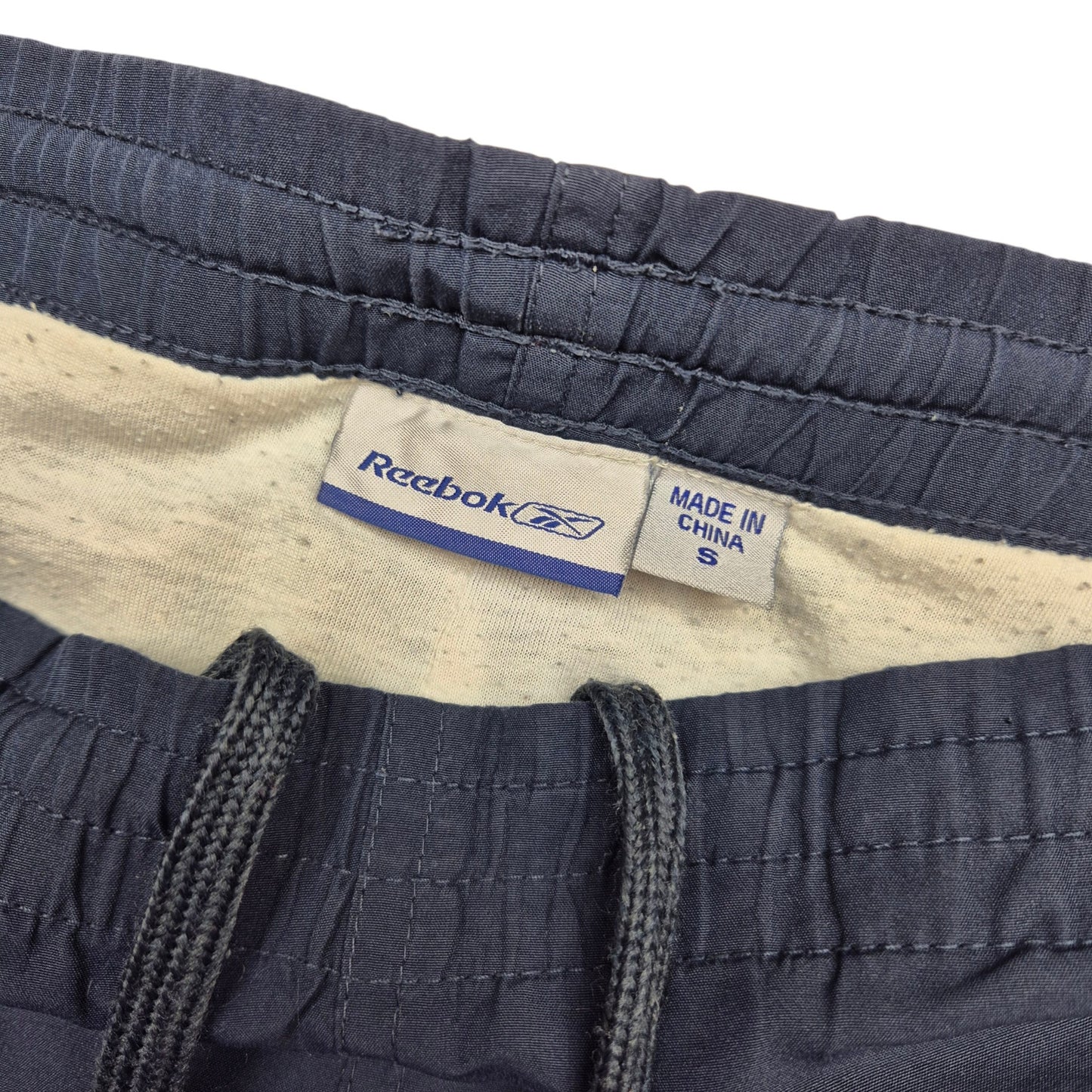 Vintage Reebok Dark Blue Track Pants Size S