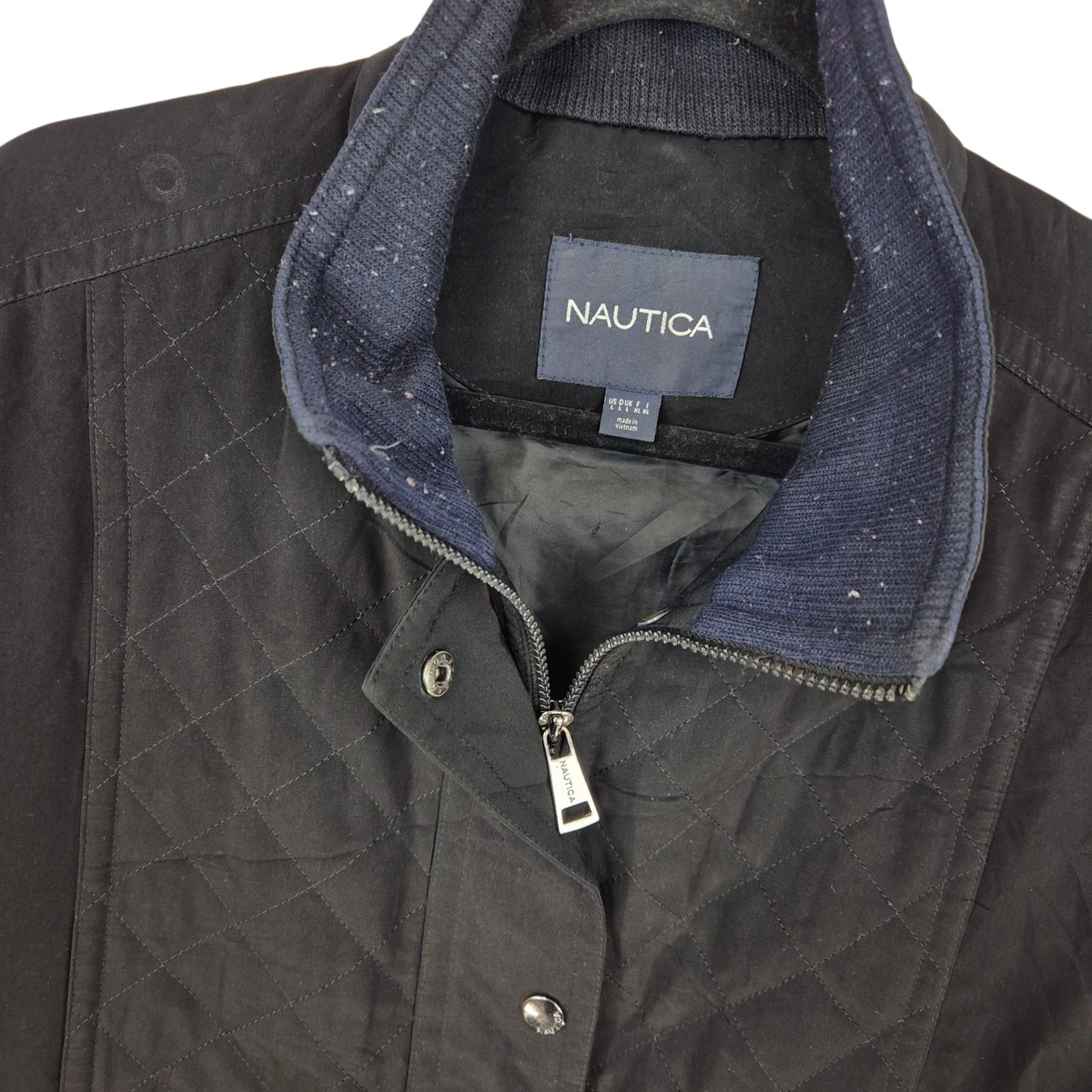 Nautica Black Heavy Jacket Size L