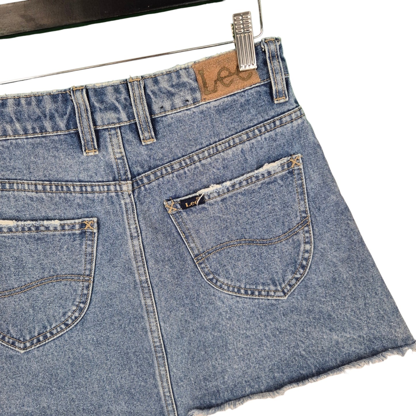 Lee Womens Blue Lola Denim Skirt W26